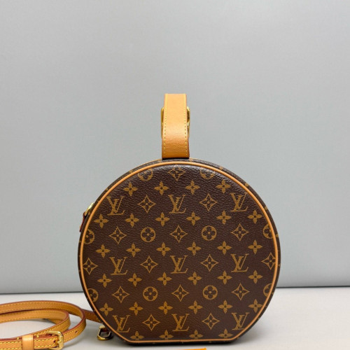 Louis Vuitton Petite Boite Chapeau Monogram Brown