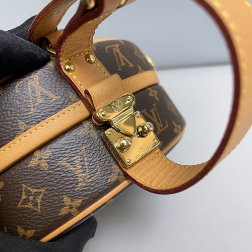 Louis Vuitton Petite Boite Chapeau Monogram Brown