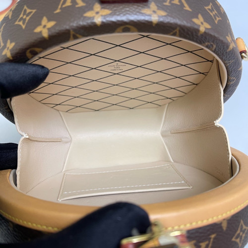 Louis Vuitton Petite Boite Chapeau Monogram Brown