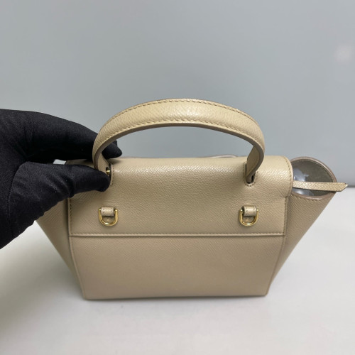 Celine Nano Belt Bag Grained Calfskin Natural Tan