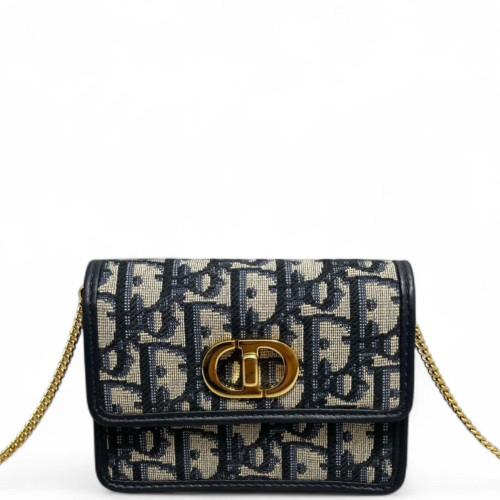 Dior Micro Miss Caro Oblique Beige Navy