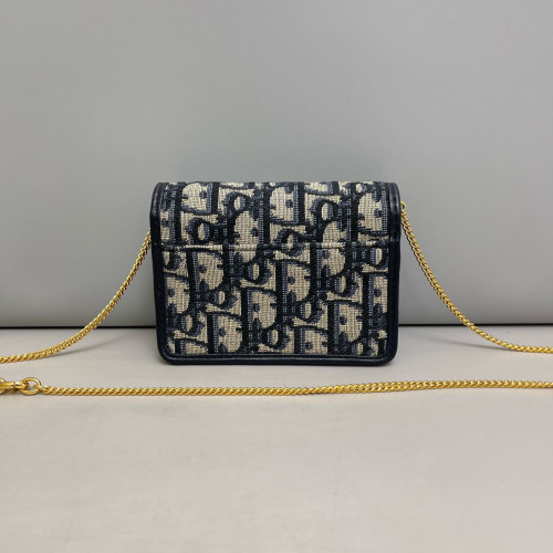 Dior Micro Miss Caro Oblique Beige Navy