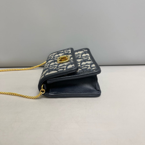 Dior Micro Miss Caro Oblique Beige Navy
