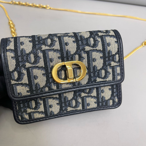 Dior Micro Miss Caro Oblique Beige Navy