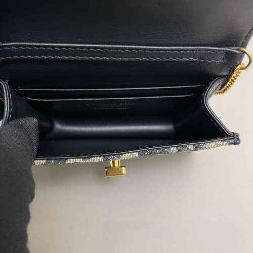 Dior Micro Miss Caro Oblique Beige Navy