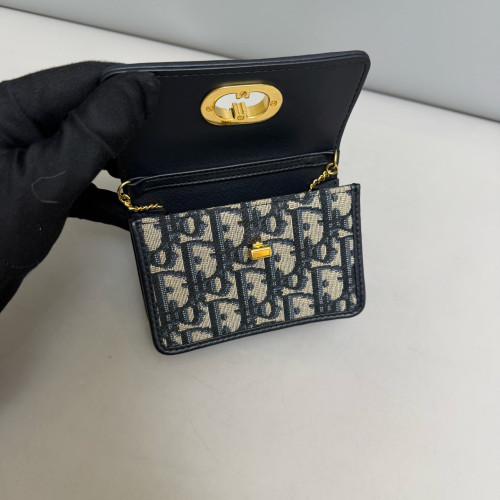 Dior Micro Miss Caro Oblique Beige Navy