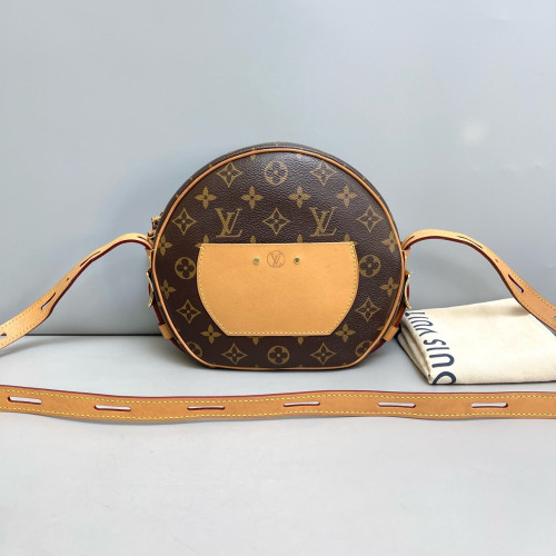 Louis Vuitton Boite Chapeau Souple MM Monogram Brown