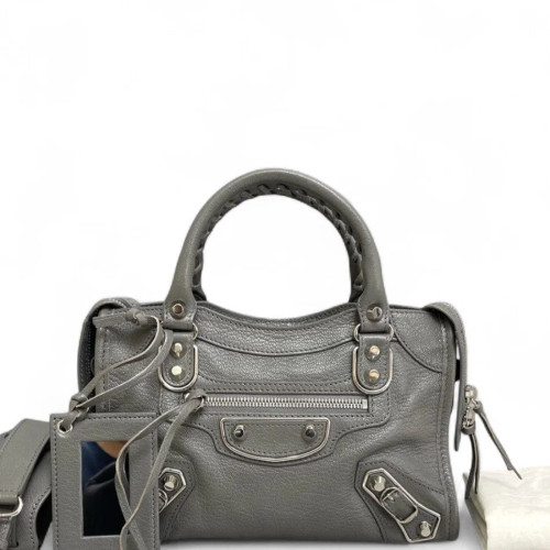 Balenciaga Mini City Arena Lambskin Grey Balenciaga Mini City Arena Lambskin Grey