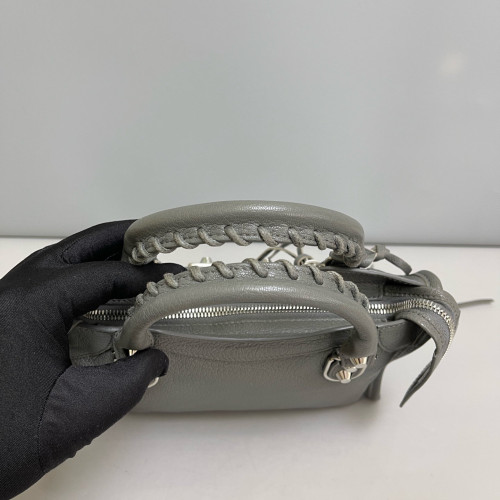 Balenciaga Mini City Arena Lambskin Grey Balenciaga Mini City Arena Lambskin Grey