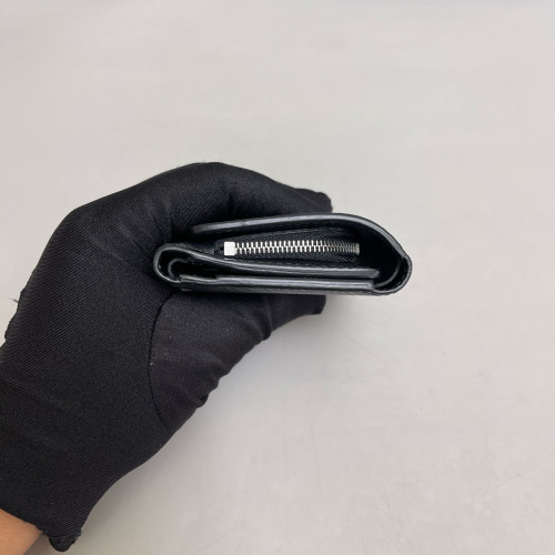 Louis Vuitton Compact Wallet Epi Black