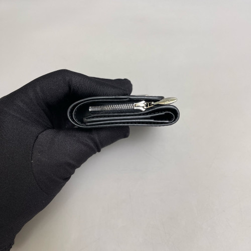 Louis Vuitton Compact Wallet Epi Black