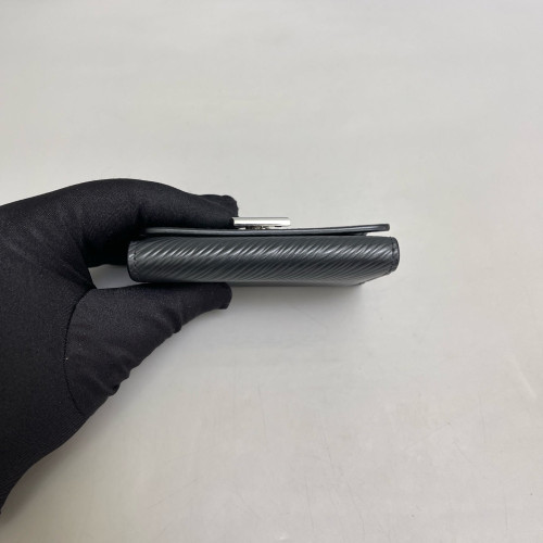 Louis Vuitton Compact Wallet Epi Black