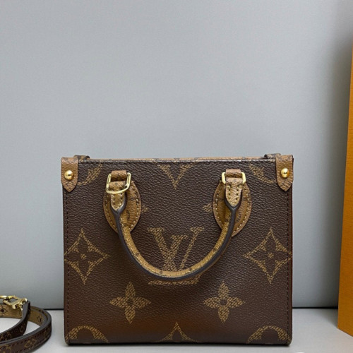 Louis Vuitton Onthego BB Reverse Monogram Giant Brown