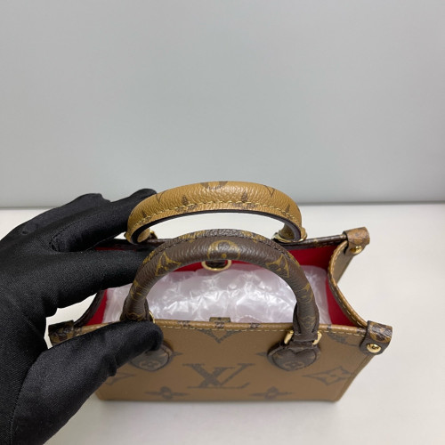 Louis Vuitton Onthego BB Reverse Monogram Giant Brown