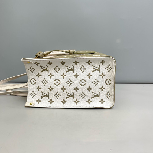 Louis Vuitton Onthego MM Monogram Empreinte White