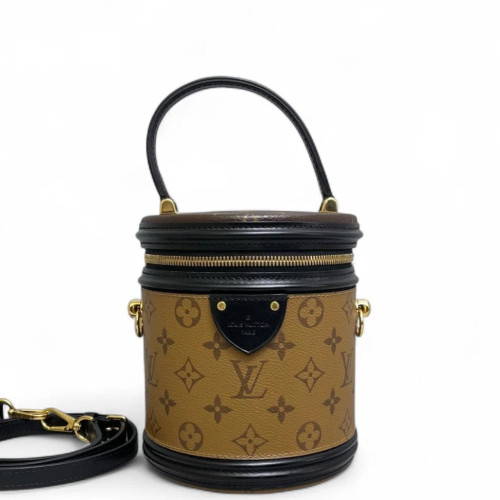 Louis Vuitton Cannes Reverse Monogram Brown Black