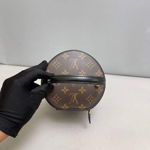 Louis Vuitton Cannes Reverse Monogram Brown Black