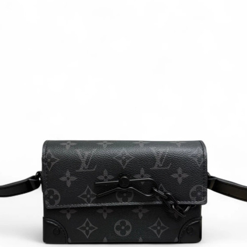 Louis Vuitton Steamer Wearable Wallet Monogram Eclipse Black
