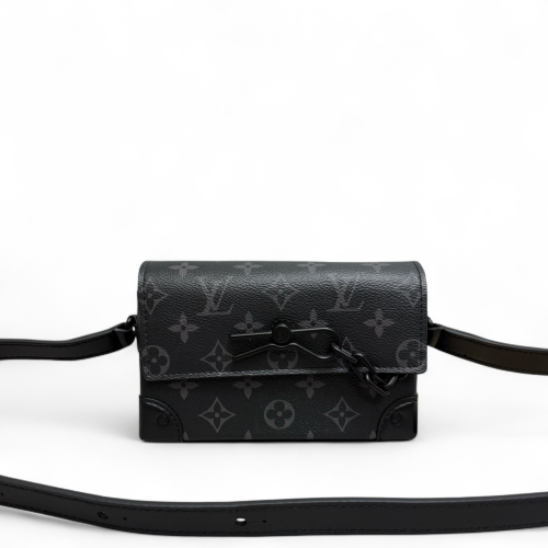 Louis Vuitton Steamer Wearable Wallet Monogram Eclipse Black