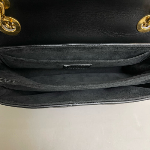 Louis Vuitton New Wave Chain Bag PM Calfskin Black