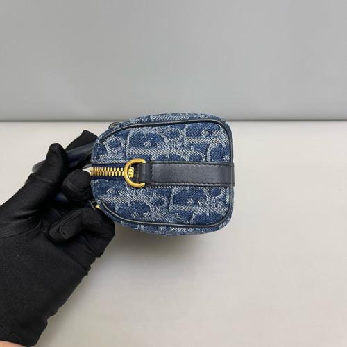 Dior Groove 17 Bag Denim Blue Navy