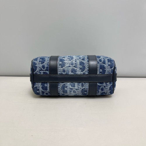 Dior Groove 17 Bag Denim Blue Navy