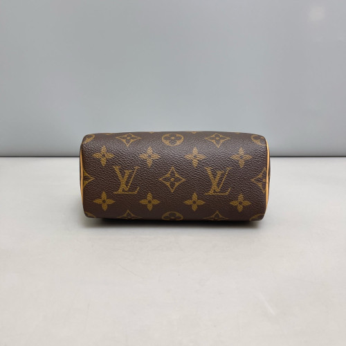 Louis Vuitton Nano Speedy Bandouliere Monogram Brown