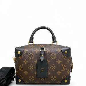 Louis Vuitton Petite Malle Souple Monogram Brown Black