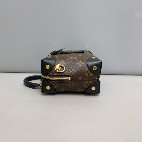 Louis Vuitton Petite Malle Souple Monogram Brown Black