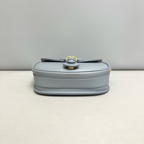 Dior Mini Bobby Soft Smooth Calfskin Dusty Blue Dior Mini Bobby Soft Smooth Calfskin Dusty Blue