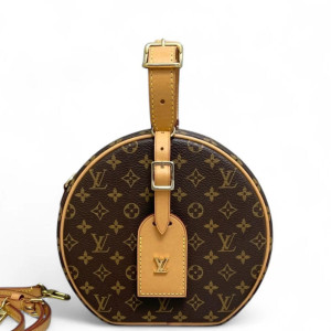 Louis Vuitton Petite Boite Chapeau Monogram Brown