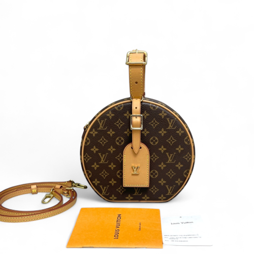 Louis Vuitton Petite Boite Chapeau Monogram Brown