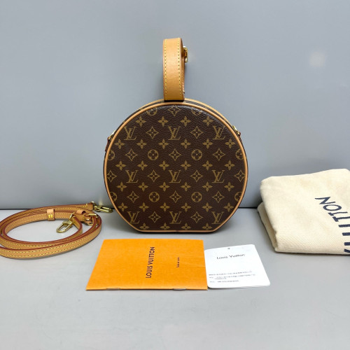 Louis Vuitton Petite Boite Chapeau Monogram Brown