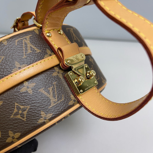 Louis Vuitton Petite Boite Chapeau Monogram Brown