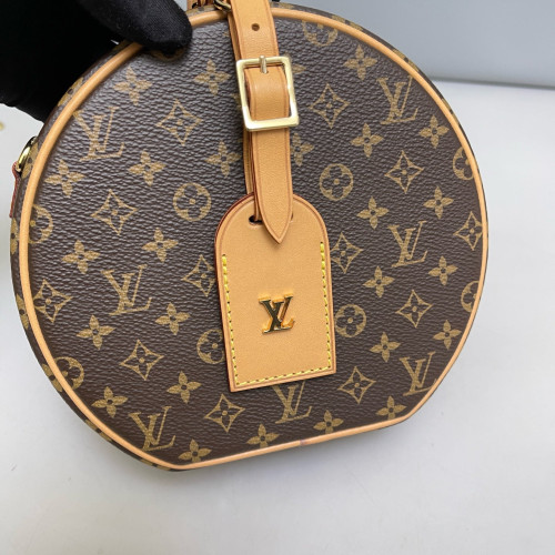 Louis Vuitton Petite Boite Chapeau Monogram Brown