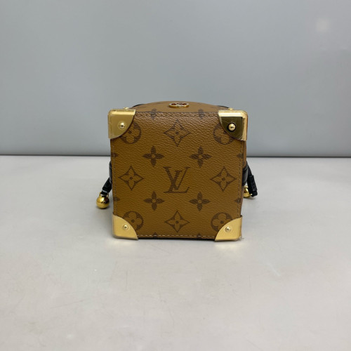 Louis Vuitton Noe Purse Monogram Brown Black
