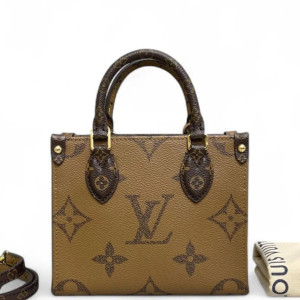 Louis Vuitton Onthego BB Reverse Monogram Giant Brown
