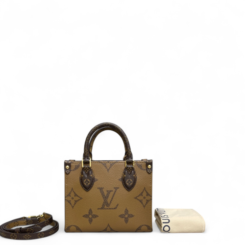 Louis Vuitton Onthego BB Reverse Monogram Giant Brown Louis Vuitton Onthego BB Reverse Monogram Giant Brown