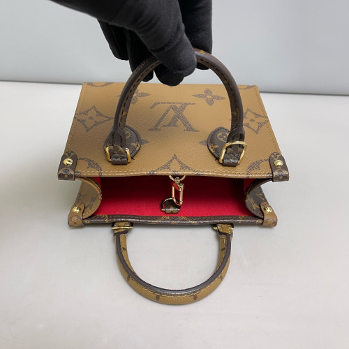 Louis Vuitton Onthego BB Reverse Monogram Giant Brown Louis Vuitton Onthego BB Reverse Monogram Giant Brown