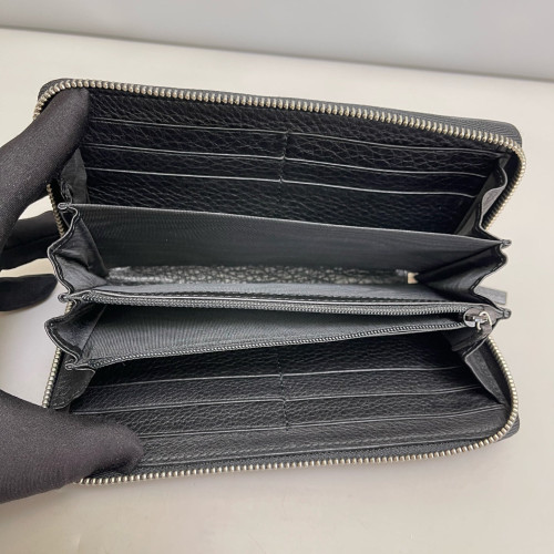 Gucci Zip Around Wallet Cowhide Black Gucci Zip Around Wallet Cowhide Black