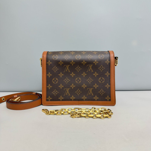 Louis Vuitton Dauphine MM Reverse Monogram Brown