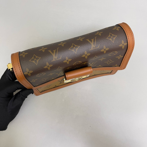 Louis Vuitton Dauphine MM Reverse Monogram Brown