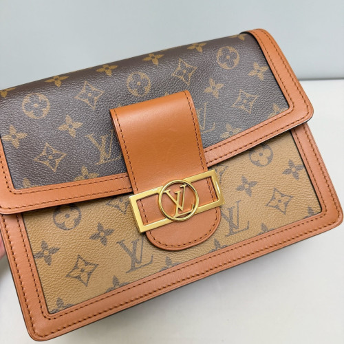 Louis Vuitton Dauphine MM Reverse Monogram Brown
