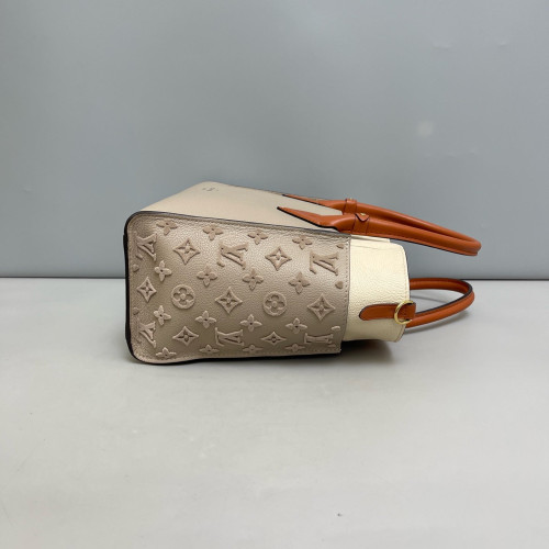 Louis Vuitton On My Side MM Calfskin Grey
