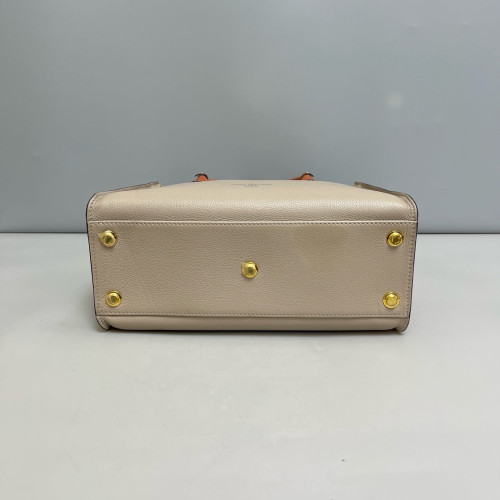 Louis Vuitton On My Side MM Calfskin Grey