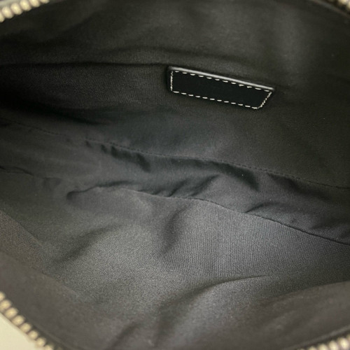 Dior Bee Mans Saddle Bag Calfskin Black Dior Bee Mans Saddle Bag Calfskin Black