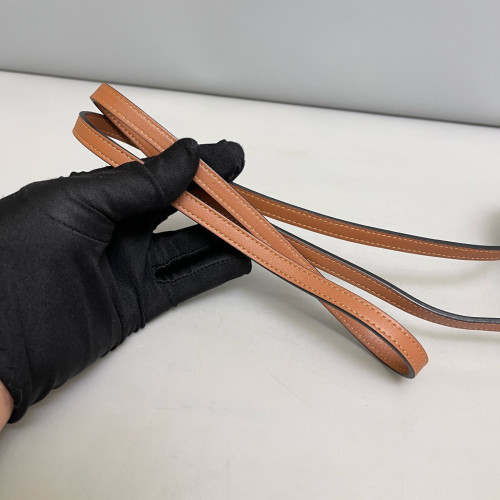 Loewe Nano Balloon Bucket Calfskin Tan