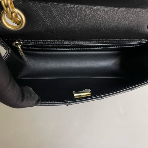 Chanel Quilted 2.55 Mini Reissue Flap Calfskin Black