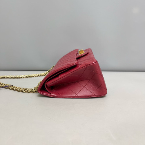 Chanel Quilted 2.55 225 Reissue Double Flap Calfskin Red