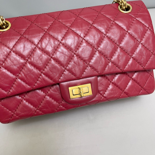Chanel Quilted 2.55 225 Reissue Double Flap Calfskin Red